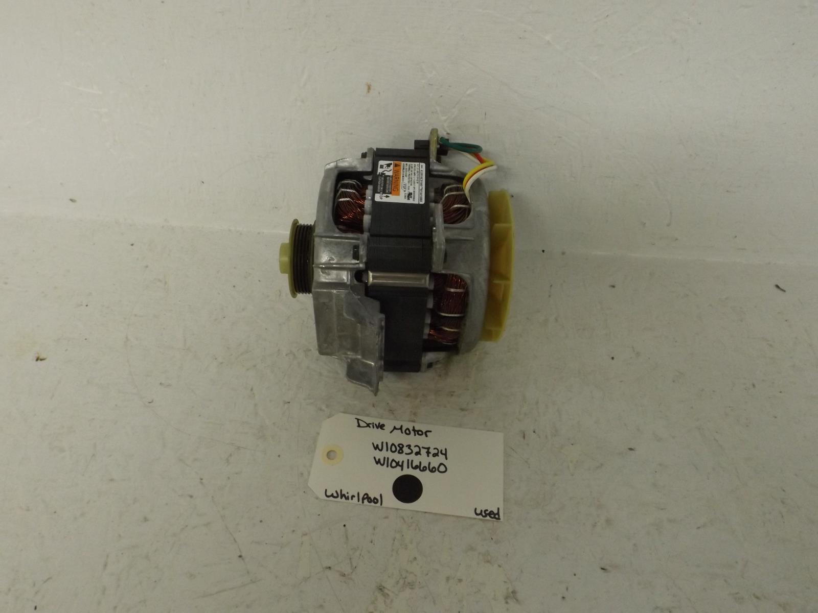 Whirlpool Washer W10832724 W10416660 Drive Motor Used Whirlpool Washer W10832724 W10416660 Drive Motor Used
